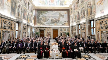El Papa León XIV abrió
