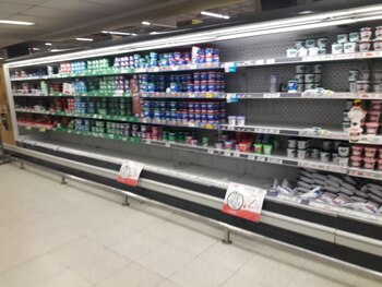 Una sucursal de Carrefour en