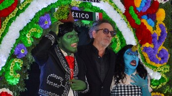 Tim Burton llegó a México