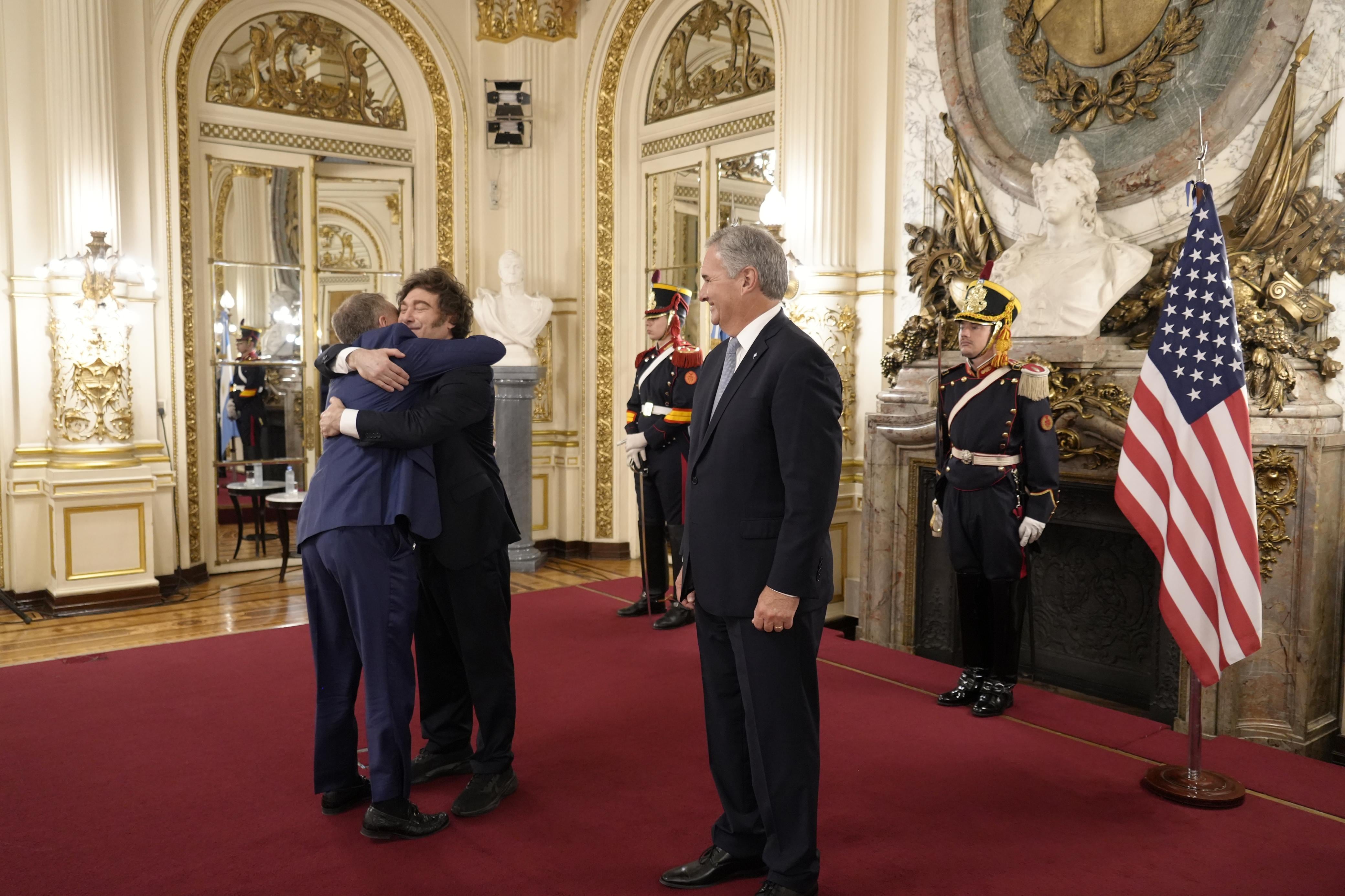 Lamelas se reunió hace días con Javier Milei