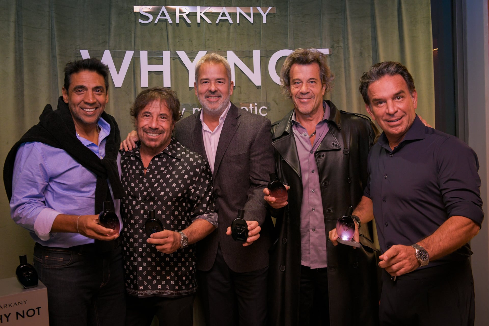 Coco Fernández, Ricky Sarkany, Fernando López, Paul Starc y Mariano Escobar