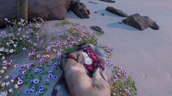 El hombre aprovechó cuando su