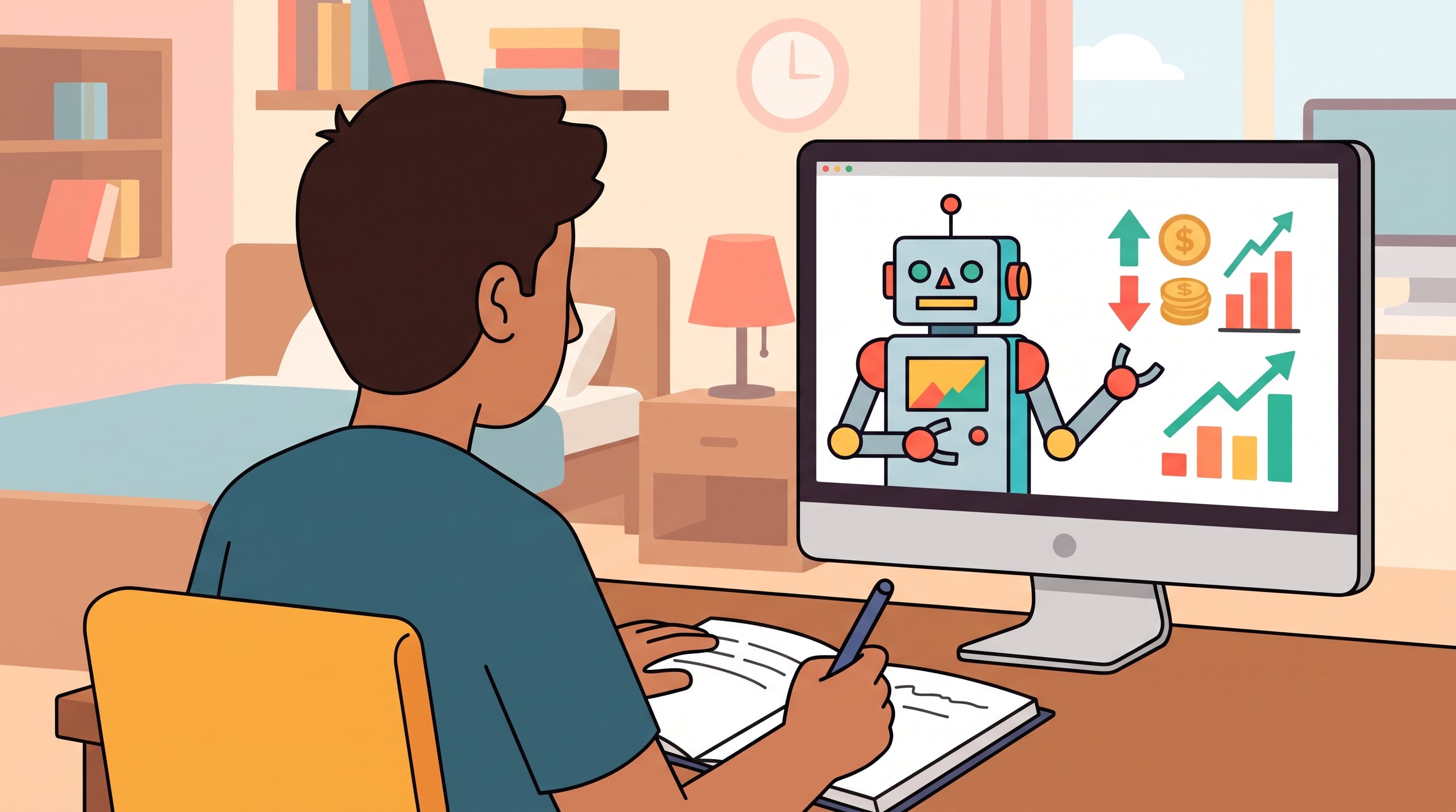 Alrededor de tres de cada diez británicos recurrieron a chatbots para pedir asesoramiento financiero, según un sondeo de la firma Finder (Imagen Ilustrativa Infobae)