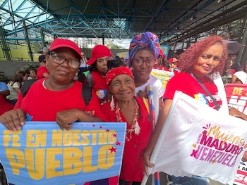 Diversas partes de Caracas fueron