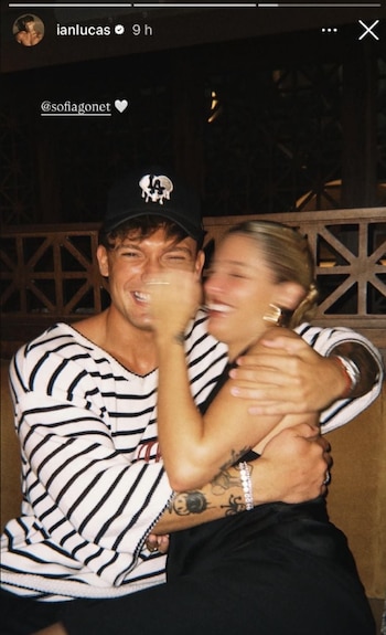 La foto entre los dos exparticipantes que alimentó rumores de romance (Instagram)