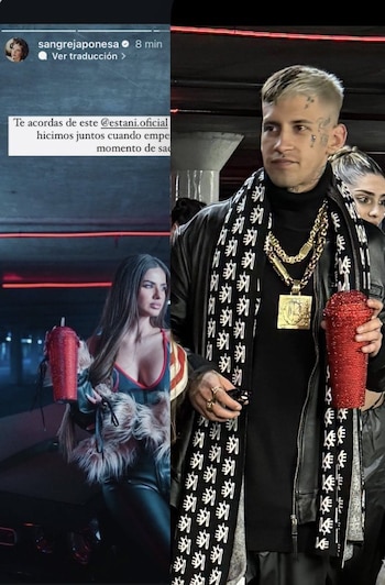 La China y L-Gante, cada