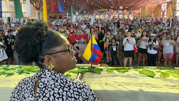 La vicepresidenta, en su intervención en la Jornada Latinoamericana y Caribeña de Integración de los pueblos, advirtió la necesidad de la integración de la región - crédito Vicepresidencia de la República
