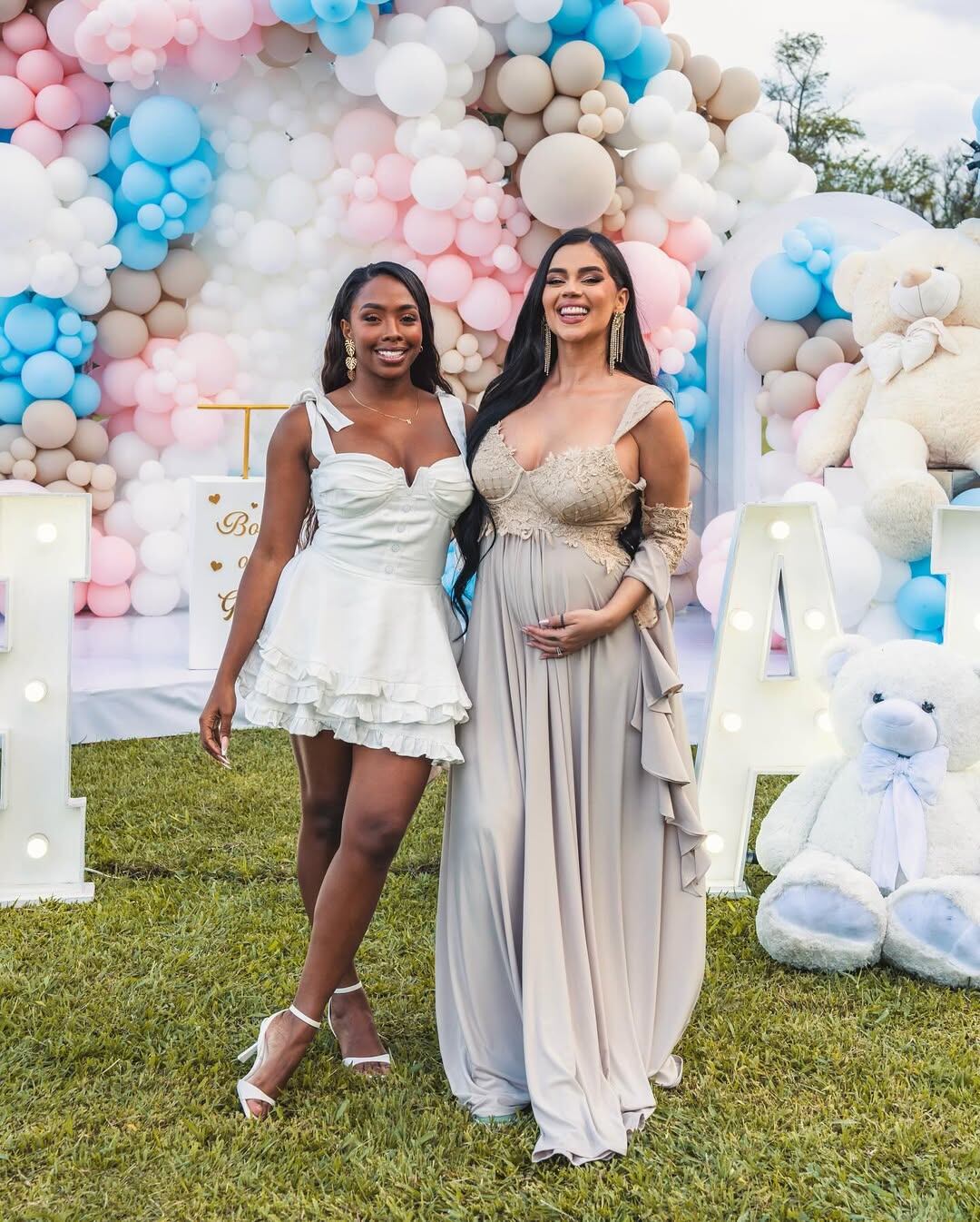 Karen habló del embarazo de su mejor amiga - crédito @karensevillano/ Instagram