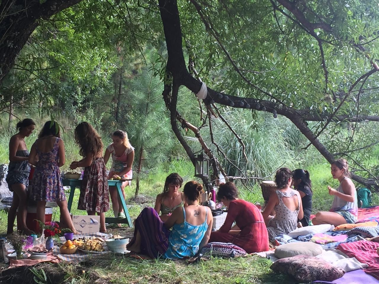 El Centro Centro Umepay había sido pensado inicialmente como un espacio para realizar retiros de yoga, meditación y distintas actividades holísticas