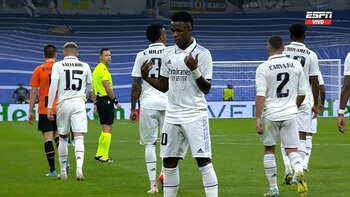 Vinicius Jr. anotó el 2-0