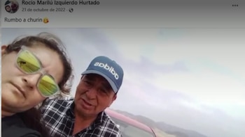 Hurtado declaró que había trabajado durante años como chofer particular de Reyes y negó haber mantenido una relación sentimental con él. Captura de pantalla
