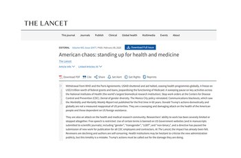 "Las acciones de Trump deben