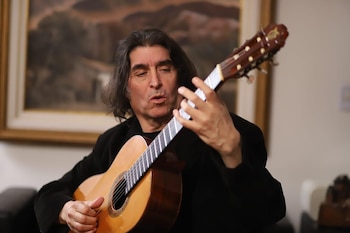El guitarrista Luis Salinas estará