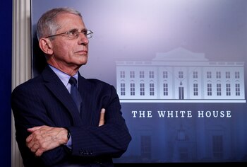 El doctor Anthony Fauci, jefe de enfermedades infecciosas de la Casa Blanca (REUTERS/Tom Brenner)