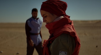 Yauguiha Mohamed Embarec, la desminadora protagonista de 'La Berma'