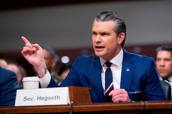 El secretario de Defensa, Pete Hegseth (REUTERS)