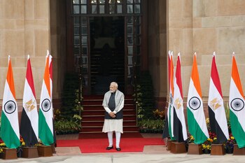 El Primer Ministro Narendra Modi