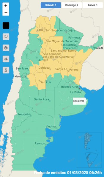 Más de 10 provincias están