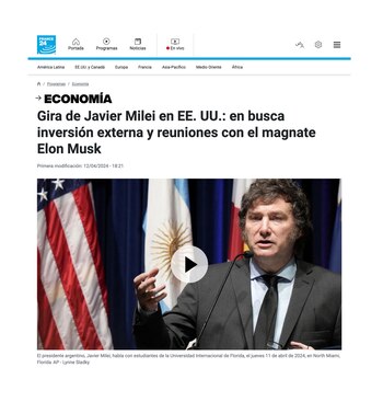 La agencia France 24