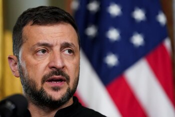 Volodímir Zelensky (REUTERS/Kevin Lamarque)