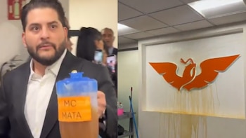 Diputados del PRI arrojan agua sucia a MC y Máynez revira: “Es una burla frente al problema real de la gente”