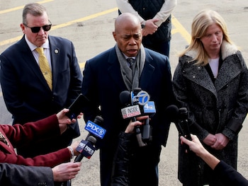 El alcalde de Nueva York,