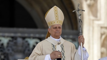 El Papa León XIV recibe