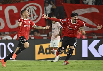 El equipo de Avellaneda llegó