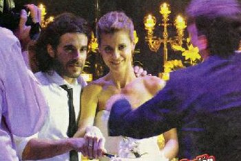 Nicolás Cabré y Eugenia Tobal