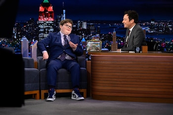 Durante su entrevista, Jake Connelly