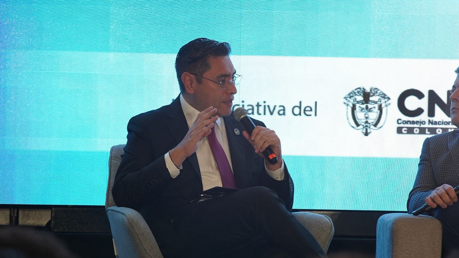 Cristian Quiroz, magistrado presidente del Consejo Nacional Electoral (CNE) - crédito @CNE_COLOMBIA/X