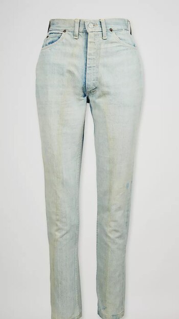 Estos jeans usados por Marilyn