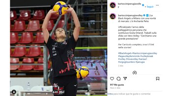 Perugia de Italia anunció oficialmente