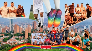 Ocho equipos de Bogotá, Cali, Villavicencio y Medellín compiten en un entorno seguro y de respeto durante el Torneo de Fútbol Diverso - crédito Los del Otro Equipo/Freedoom F.C./Instagram/suministrado a Infobae Colombia