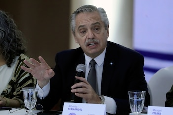 Alberto Fernández, ex presidente de