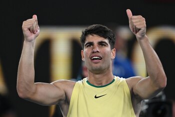 El español Carlos Alcaraz, segundo