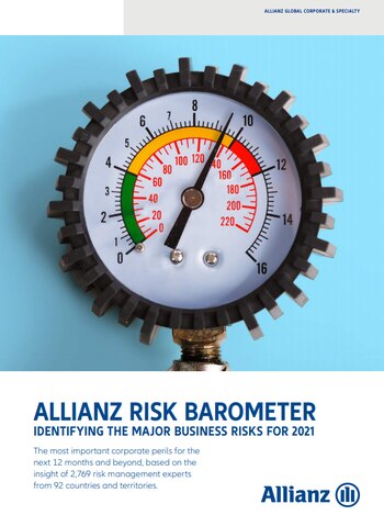 La tapa del informe de