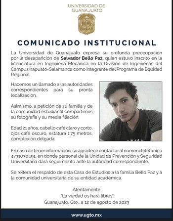 La Universidad de Guanajuato exhortó