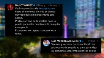 Los alcaldes de Azcapotzalco y