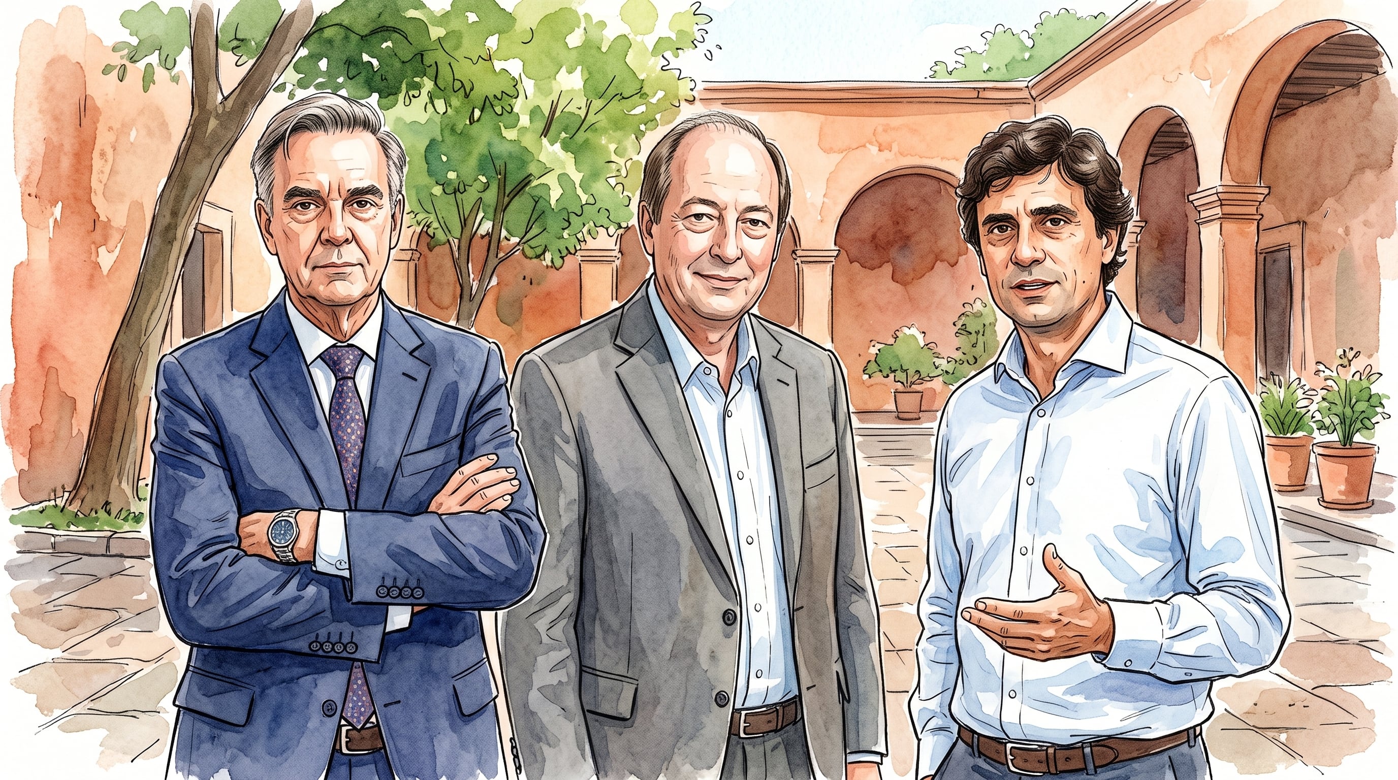 Con diferencias, Miguel Ángel Pichetto, Ernesto Sanz y Hernán Lacunza buscan armar una alternativa electoral para 2027