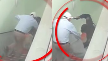 Video revela cómo delincuente armado