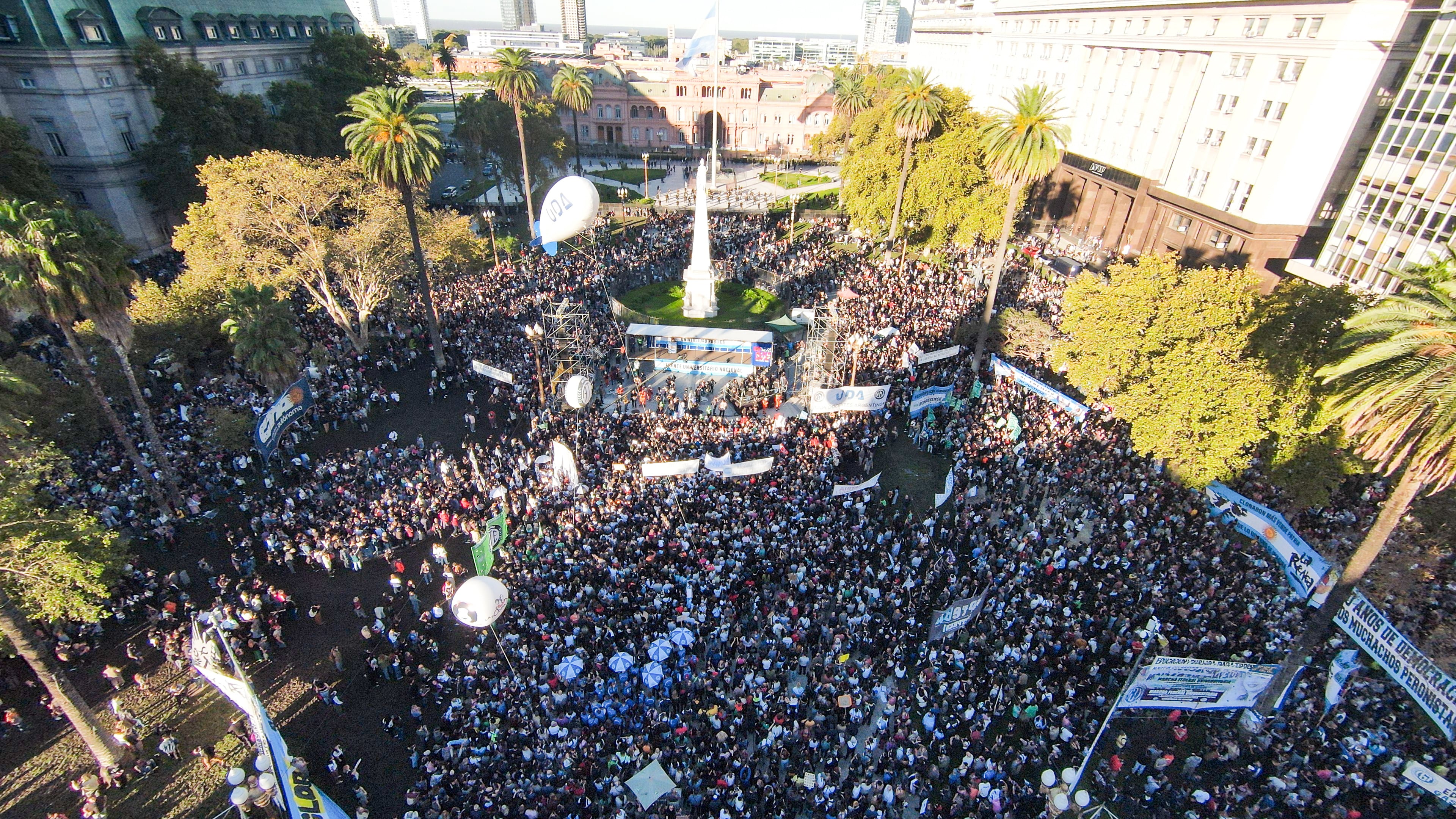 El próximo martes 12 de mayo habrá una nueva marcha federal universitarias