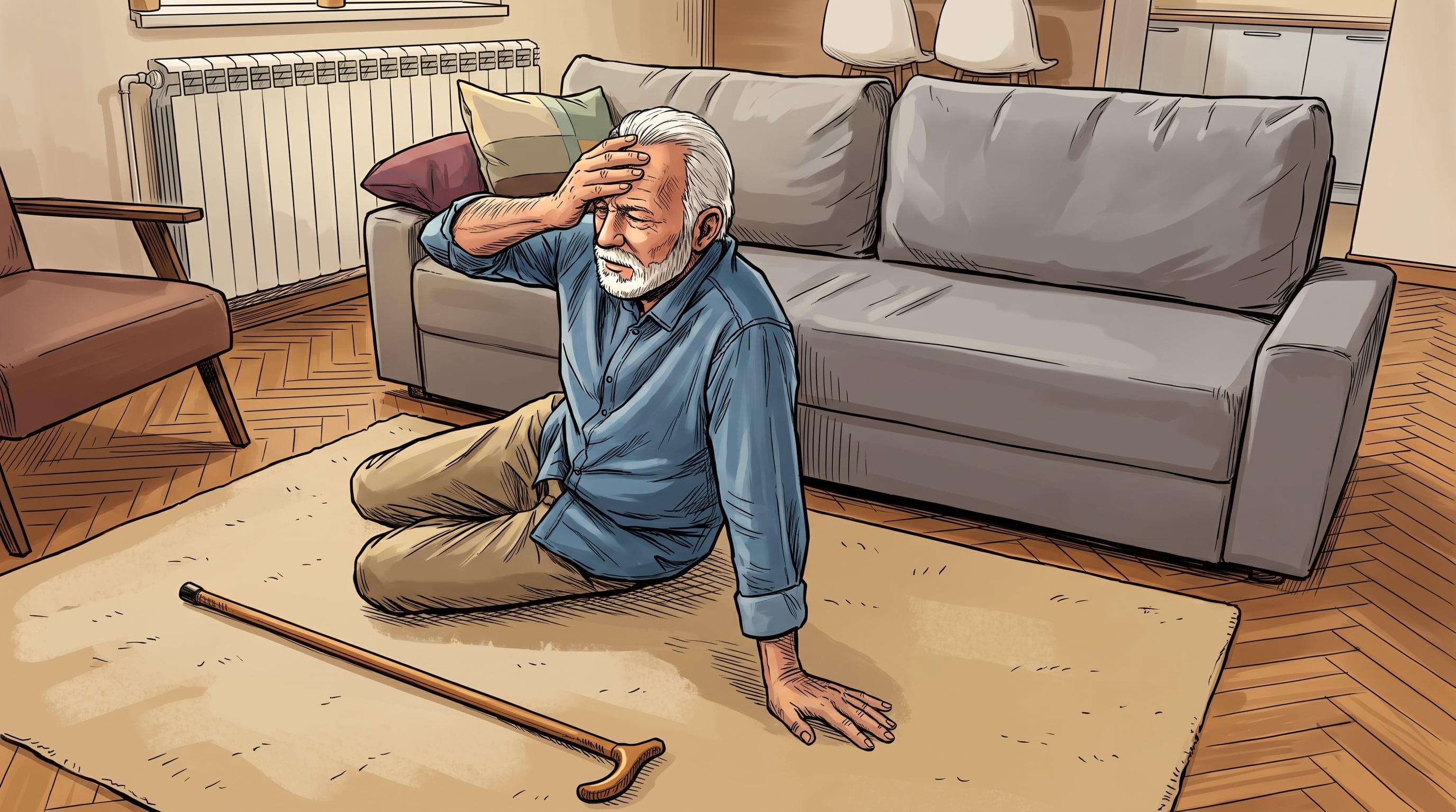 Una conmoción cerebral puede aparecer tras un golpe menor, una caída o un accidente de tránsito, aunque los síntomas surjan horas o días después (Imagen Ilustrativa Infobae)