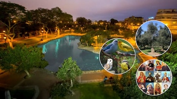 Este espacio verde se extiende