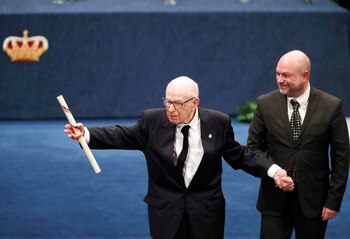 El dramaturgo británico Peter Brook