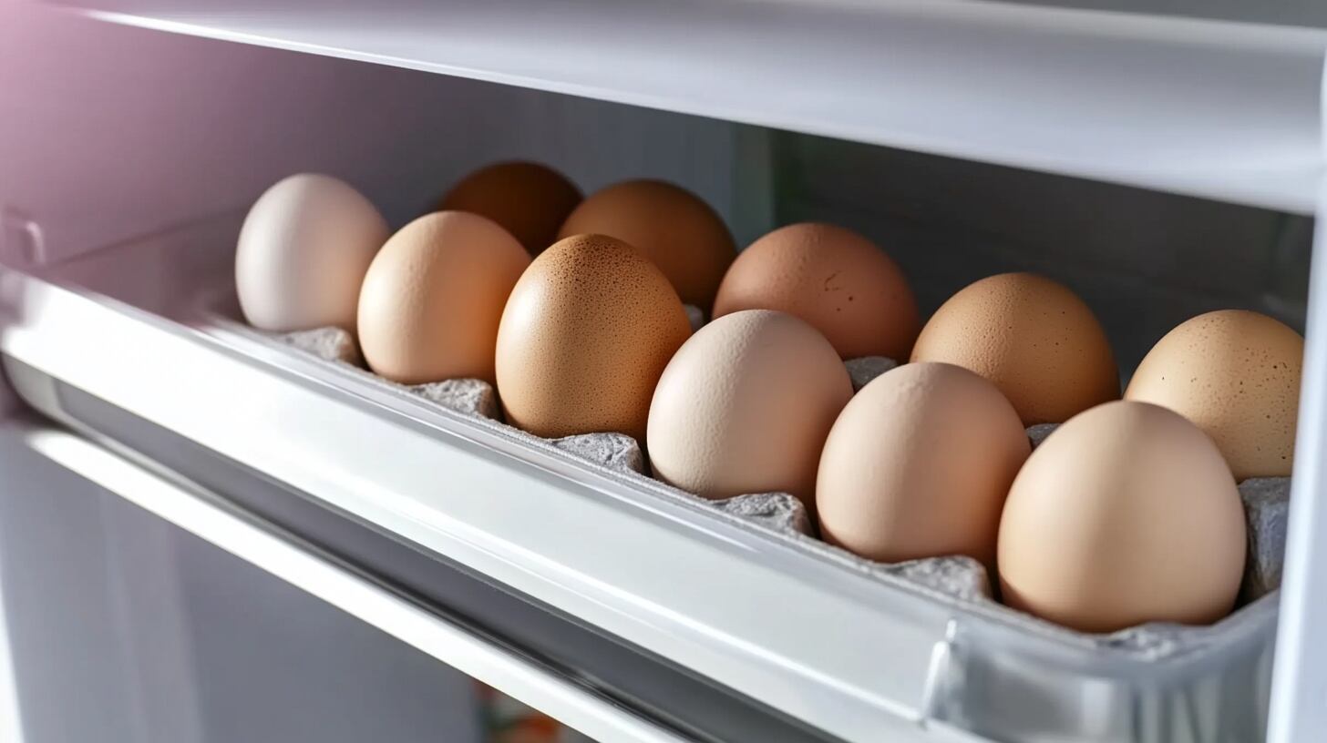 Los huevos deben guardarse en el lugar más frío del refrigerador para evitar fluctuaciones (Imagen Ilustrativa Infobae)
