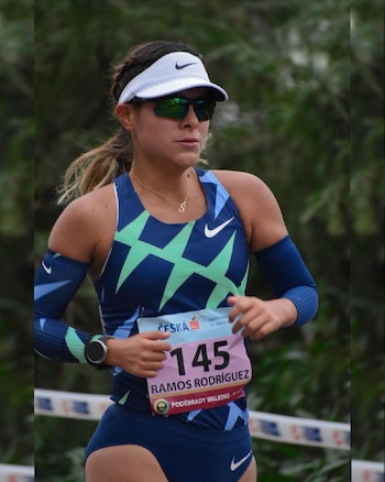 Sofía Ramos logró ganar medalla