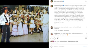 Jorge Benavides y su emotiva despedida Yola Polastri.