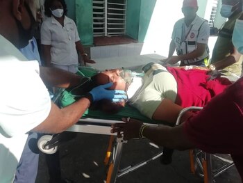 El accidente dejó al menos