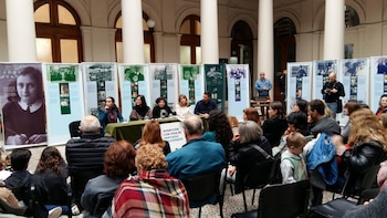 El Centro Literario Israelita y Biblioteca Max Nordau en una de sus habituales actividades